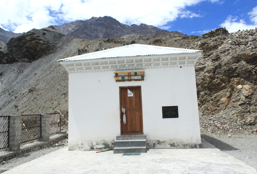 550 years old mysterious mummy of Lama at Lahaul spiti, himachal.