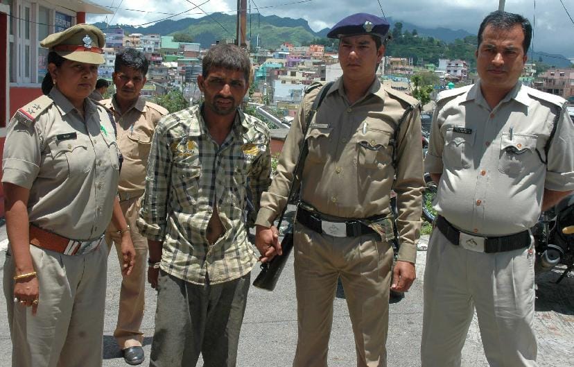 Police arrested the accused escaped from custody