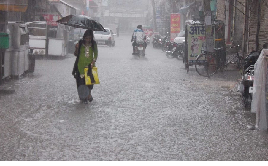 rain fall jhajhar,  jhajhar/Bahadurgarh