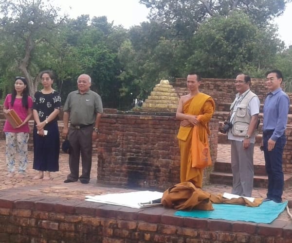 Thailand's ambassador visits shravasti.