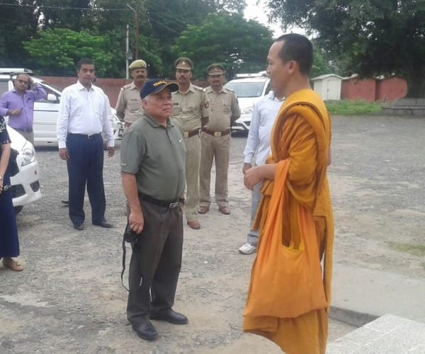 Thailand's ambassador visits shravasti.