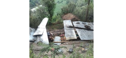 Five years old child killed in land sliding on house at chamba