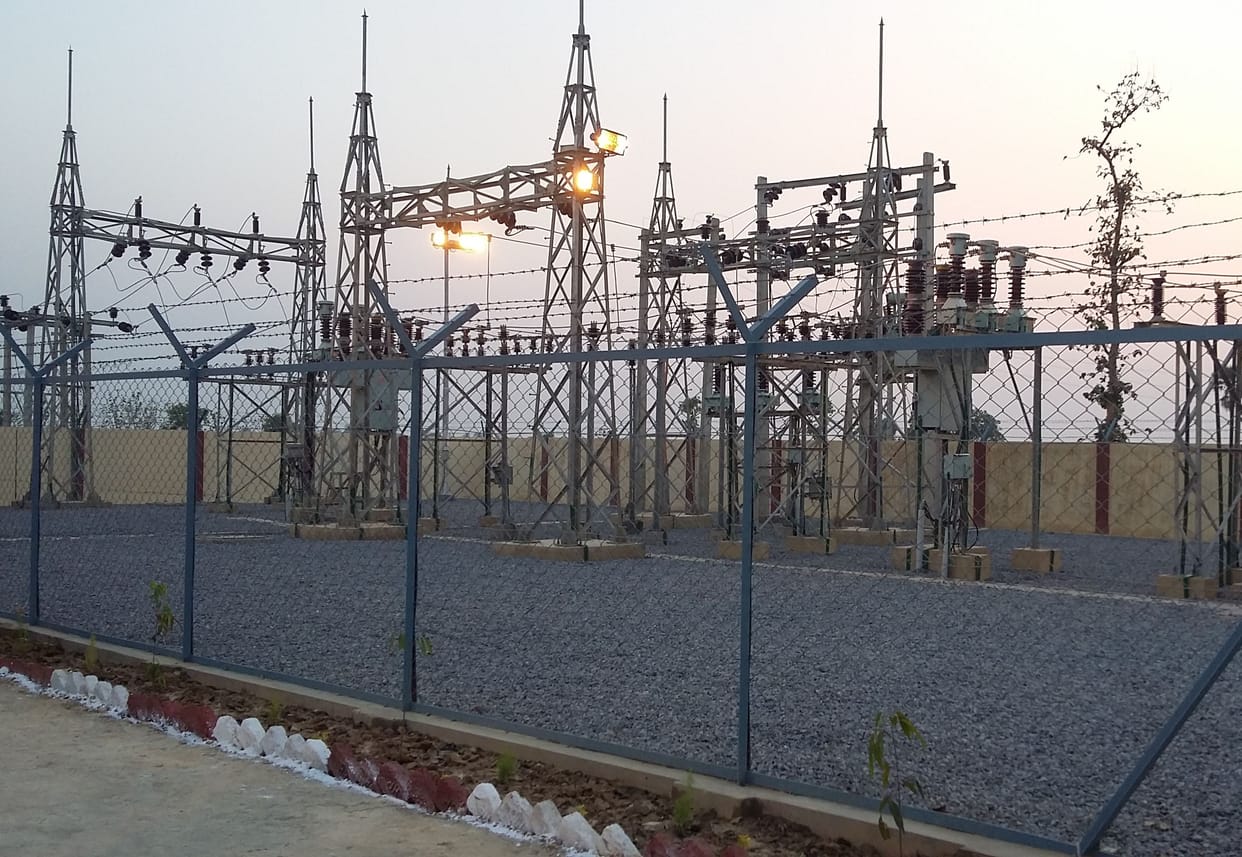 Power supply from the sub-station
