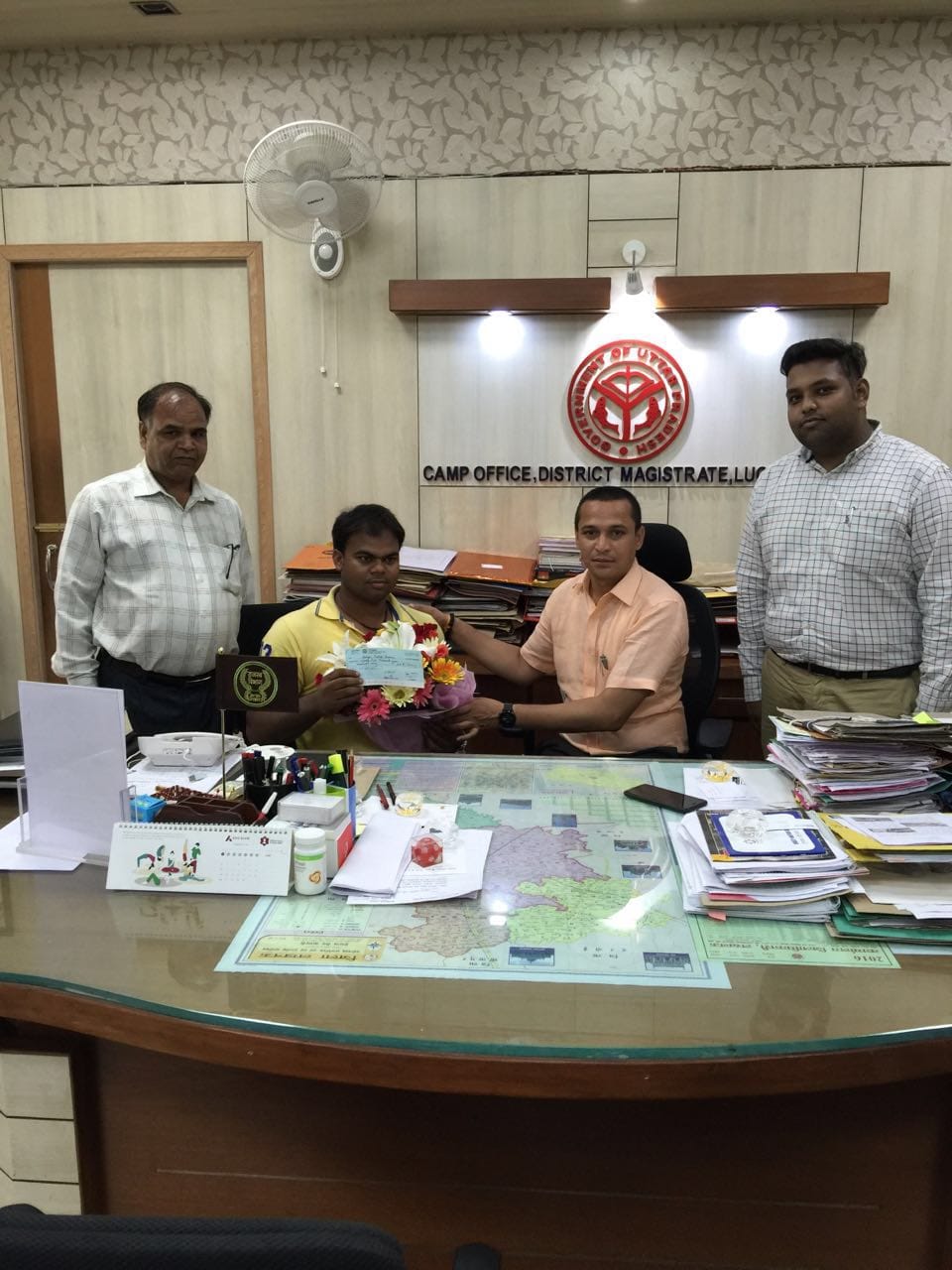 handicapped surya pratap selected for world arm wrestling in bulgaria