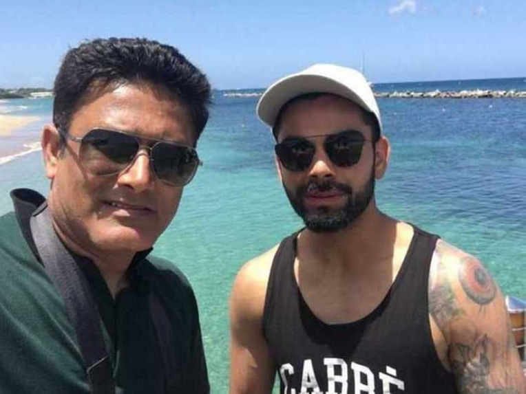 Team India enjoying at nevis
