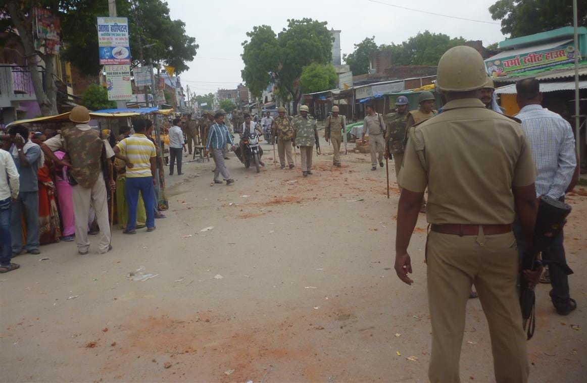 Firing on people guarding a wounded