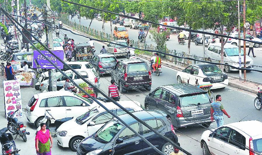 twin city, traffic, problem, system, administration, yamunanagar