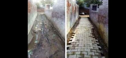 Unique initiative: a picture of the village changed via Facebook