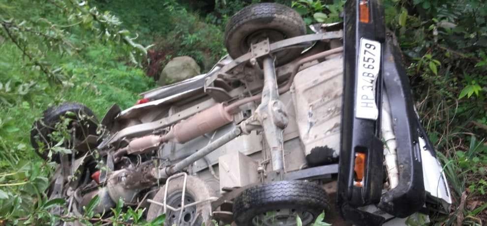 two died in road accident near Padhar Mandi