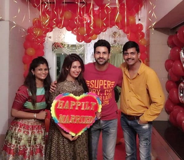 actor vivek dahiya bride actress divyanka tripathi photos after wedding