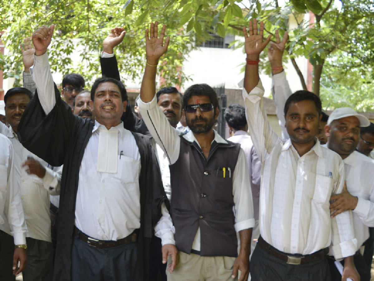    Bnkta performance against the police by lawyers