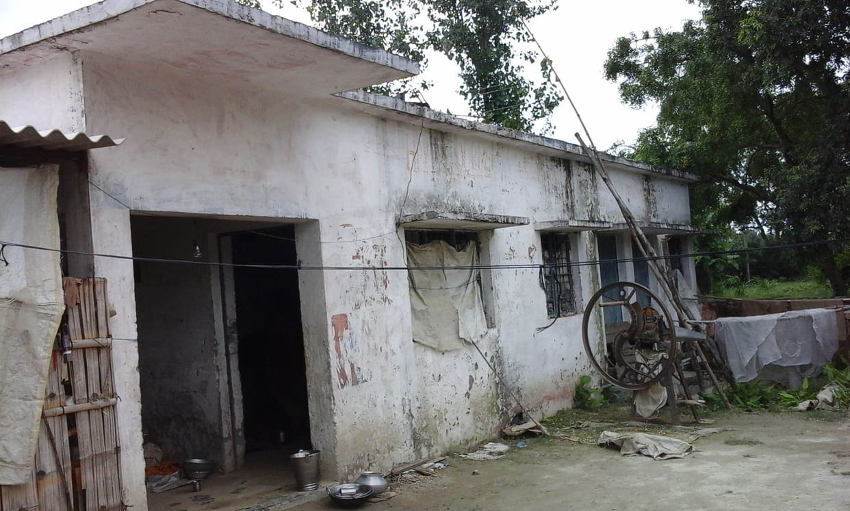 ANM center occupied by health workers