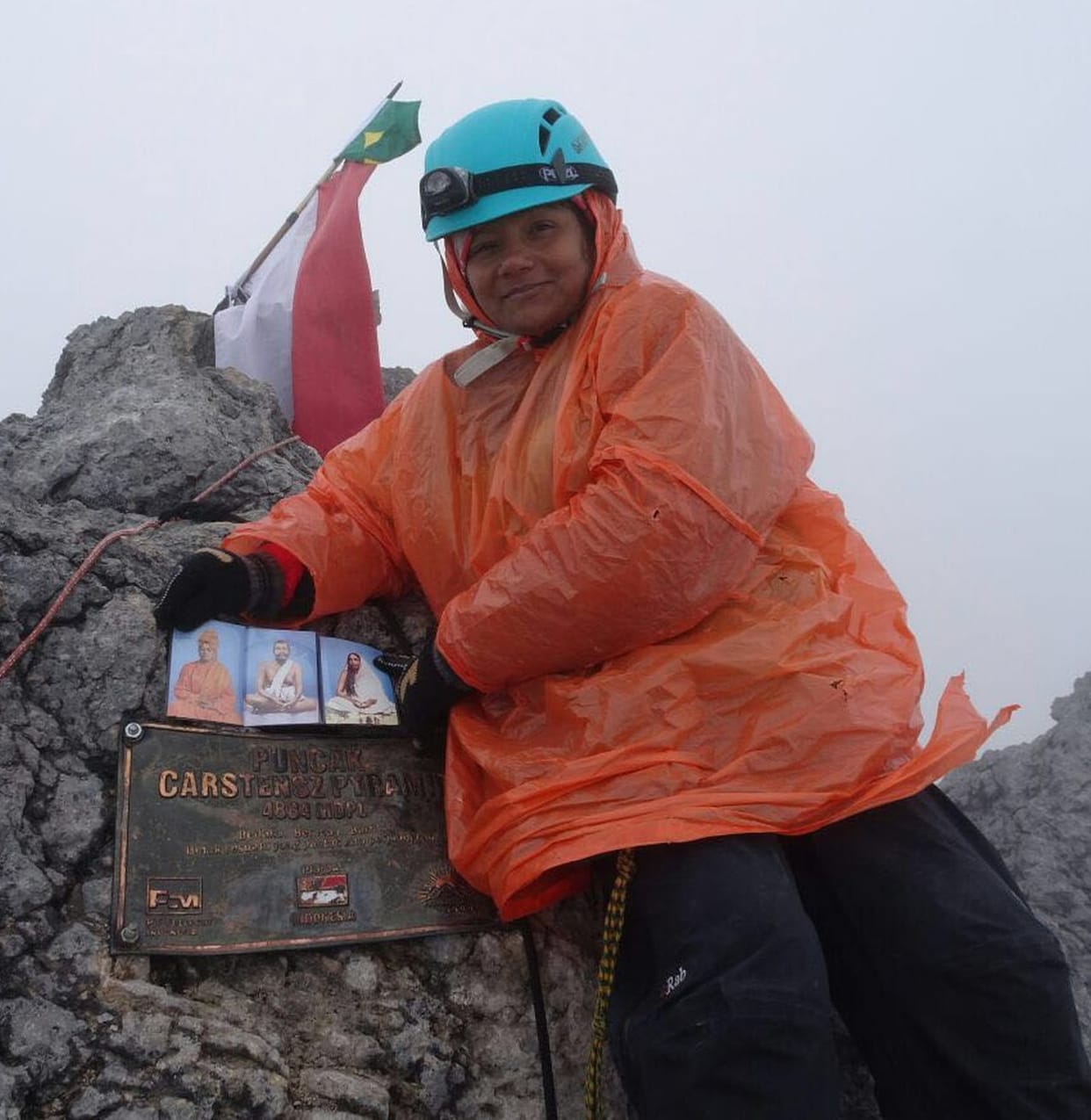 celebration in the native town of Arunima's success 