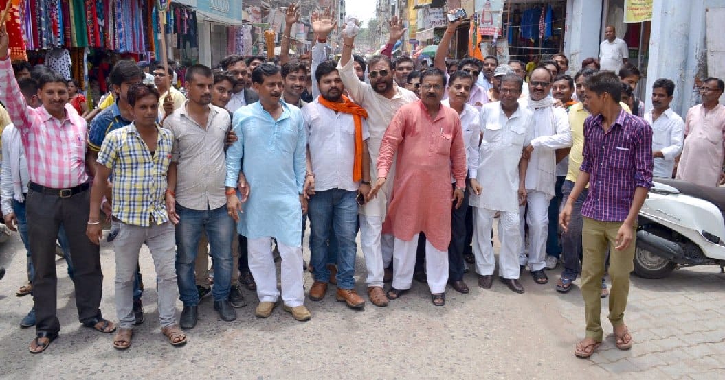 Only BJP circles station, demanding President's rule