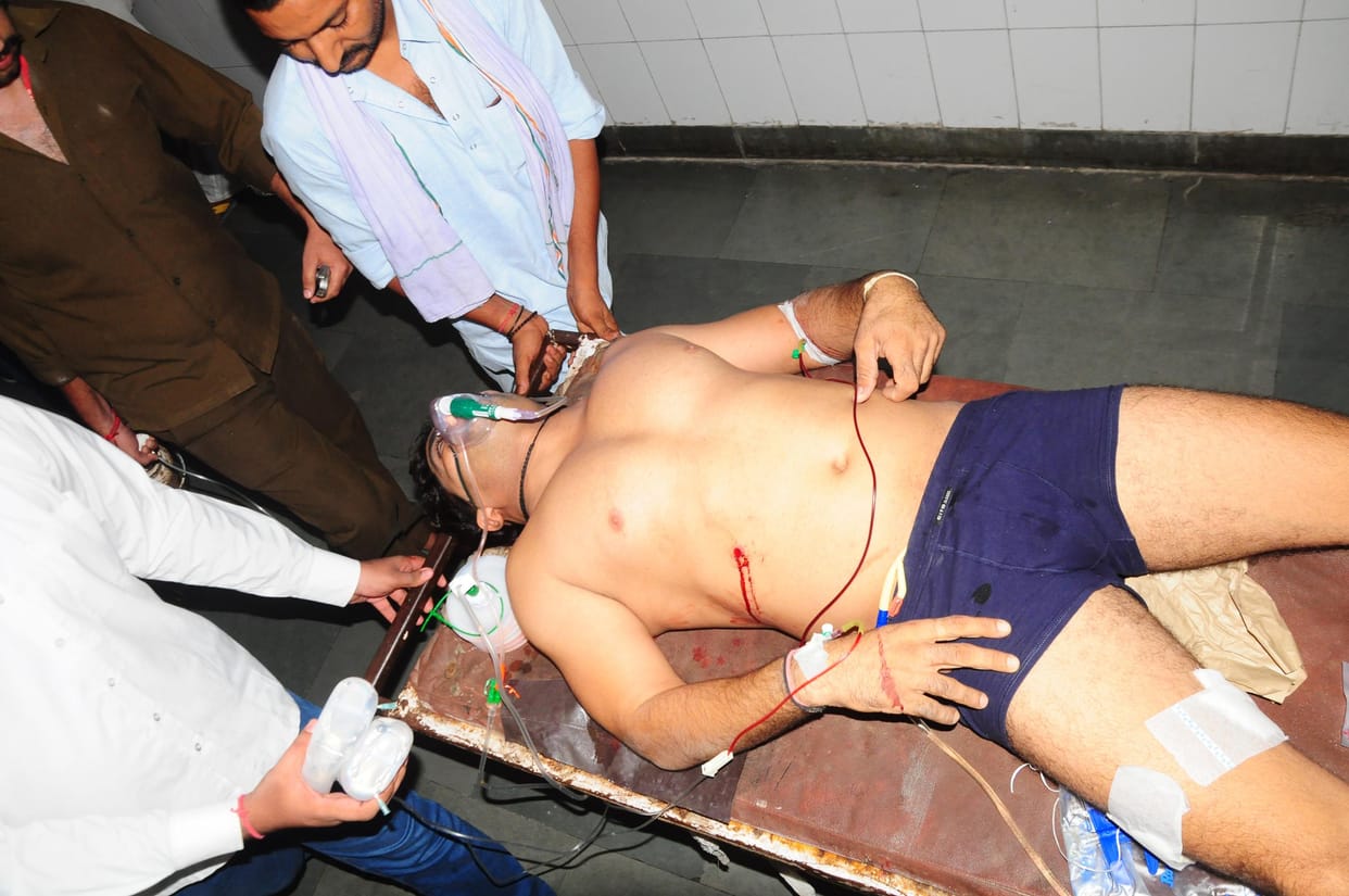 Shot against the chain-snatching