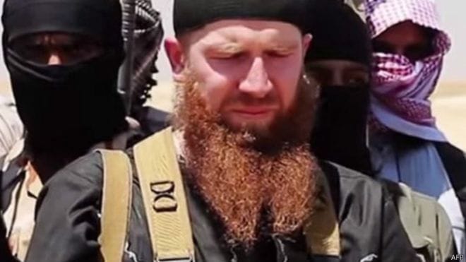 isis confirms Shishani death