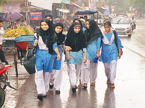 Drizzling heat relief