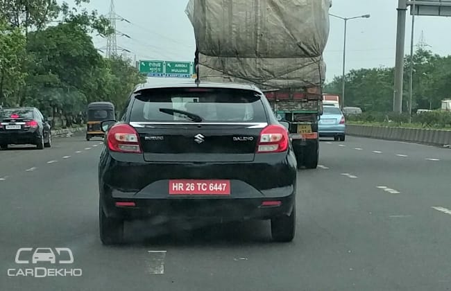 Maruti Continues Testing Baleno RS