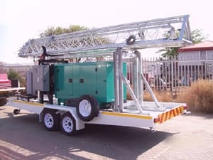 mobile tower on wheels in dehradun