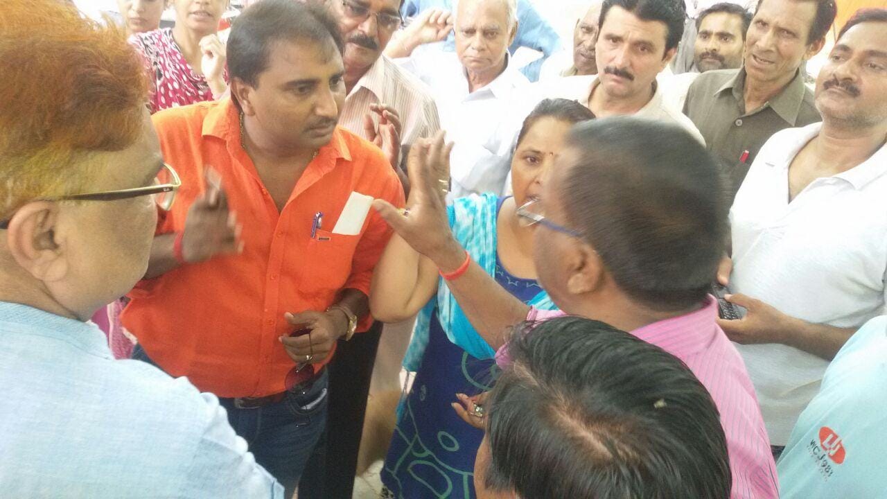 crisis of electricity and water supply in patel nagar lucknow