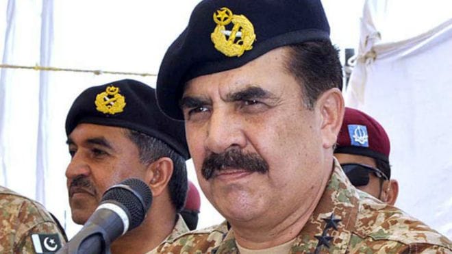 pakistan's army general comment on kashmir