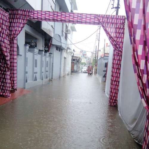 Heavy rain in himachal Pradesh
