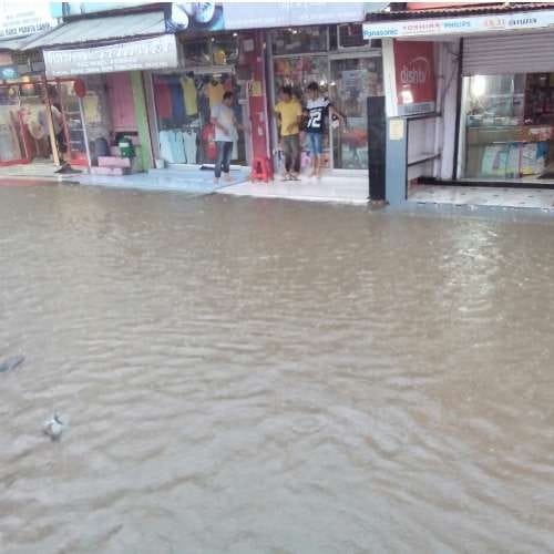 Heavy rain in himachal Pradesh