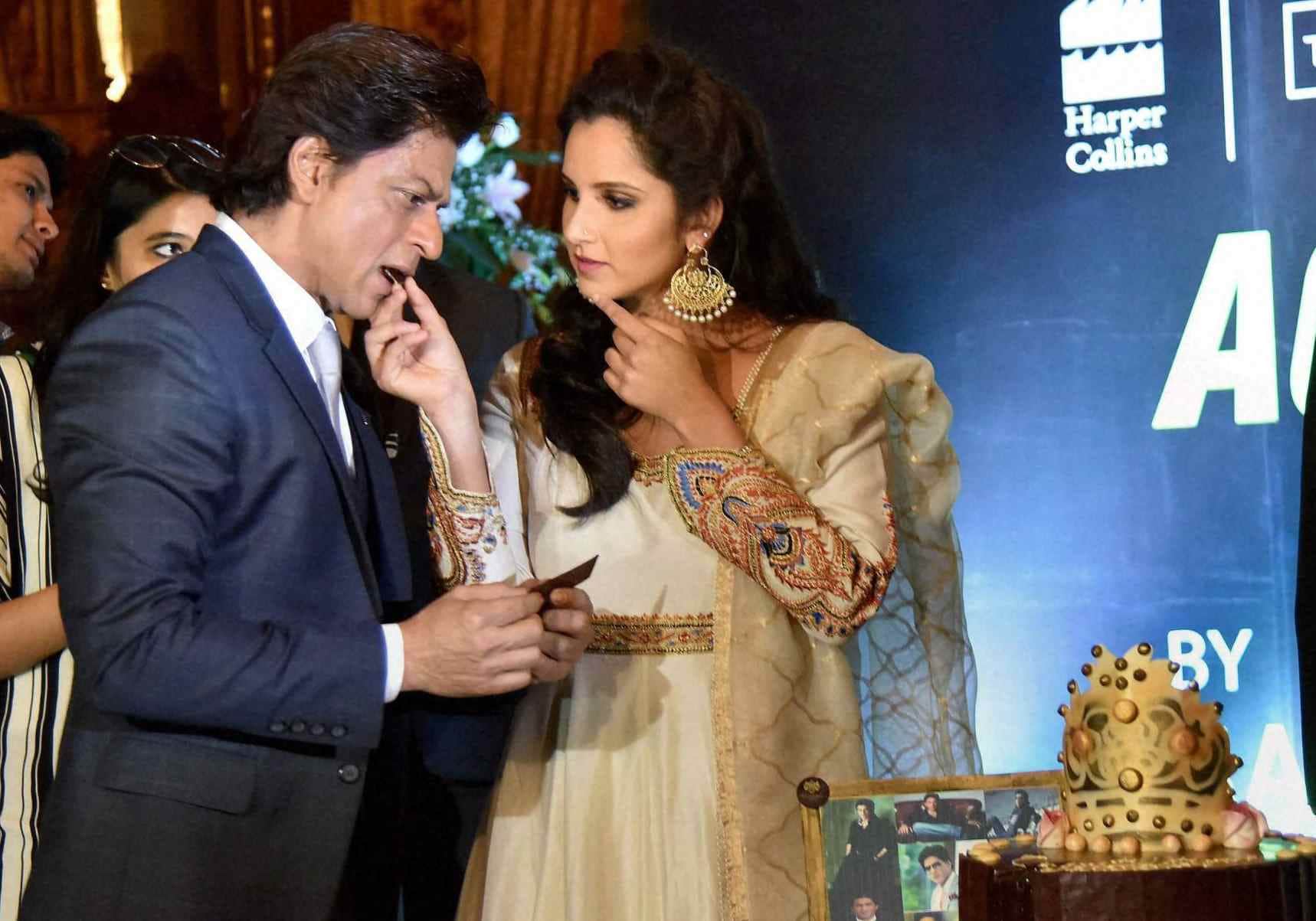 where was shoaib malik during launching of sania mirza s autobiography 