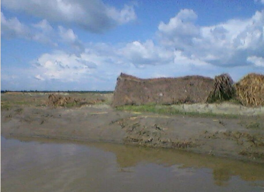 Sharda's disaster: 15 houses occupy river