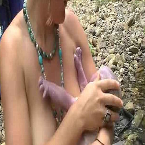 mother wanted to have a baby in the wild