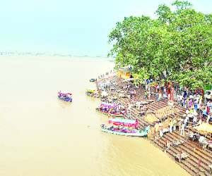 Sarayu rising water levels in turmoil