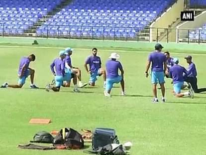 Watch: Team India’s practice session