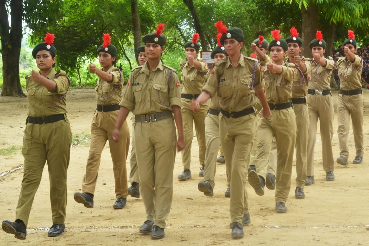 "The country is proud of the cadets Girls'
