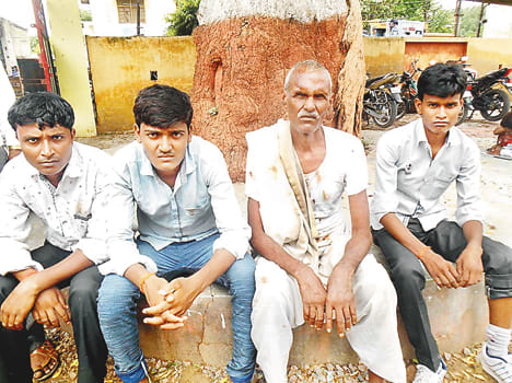 Beaten to the wedding, including the bride's father