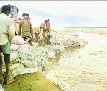 157 villagers tandem on flood prone 