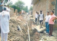 water pipeline, newly arrenge, pure drinking water, kaithal