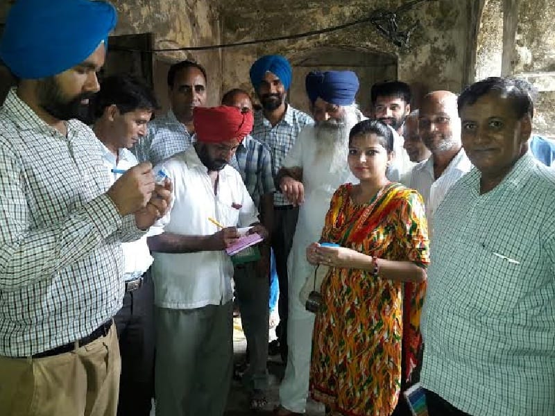  Government offices, checking operation, the health department,  Fatehgarh Sahib