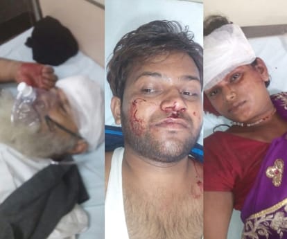15 injured in an accident in Lucknow.