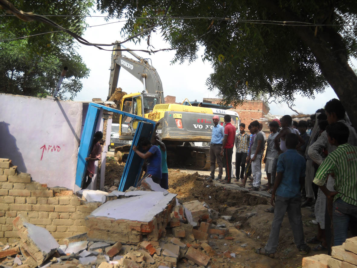 tool action against encroachment 