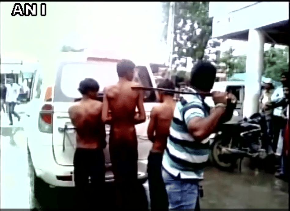 Dalit beaten on carrying cow skins, Commission seeks report
