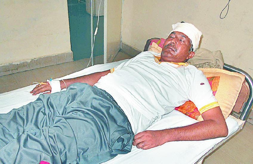 asi, police, attacked, crime, bribe, kaithal, crime