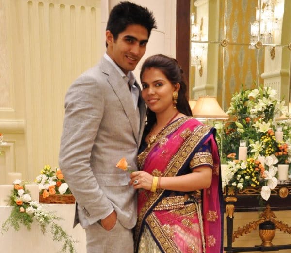 boxer vijender singh fight australia boxer kerry hope, meet vijender wife archana