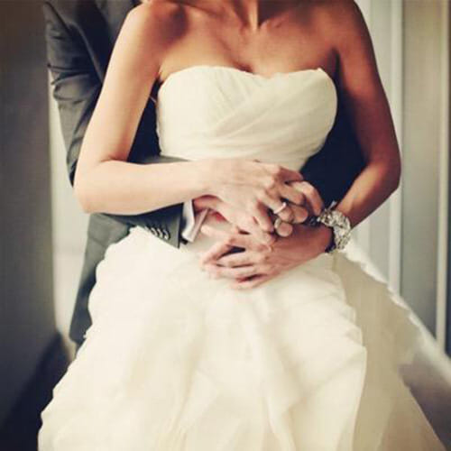 bride first night in front of mother