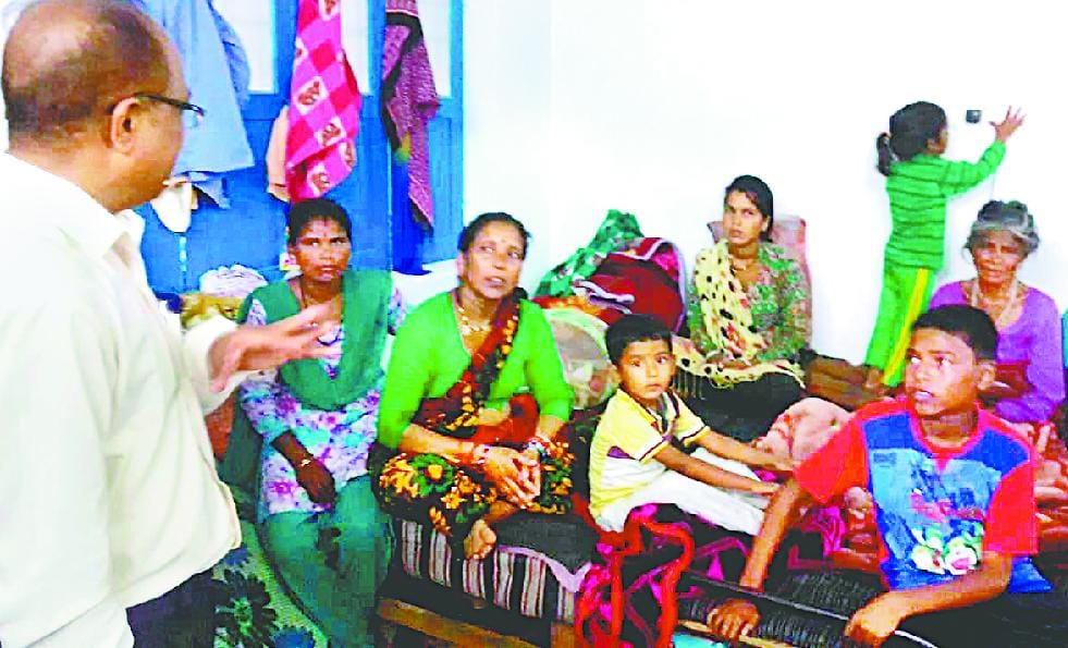 DM meets the disaster-affected