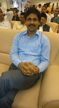 attack on ias hariom, accused officer suspended