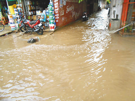 Rain opened the municipal administration's Poll