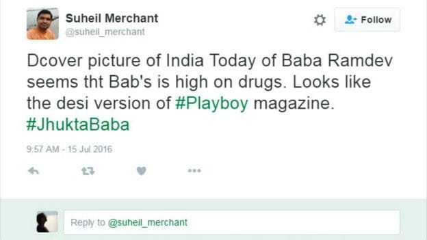 baba ramdev on cover page of india today