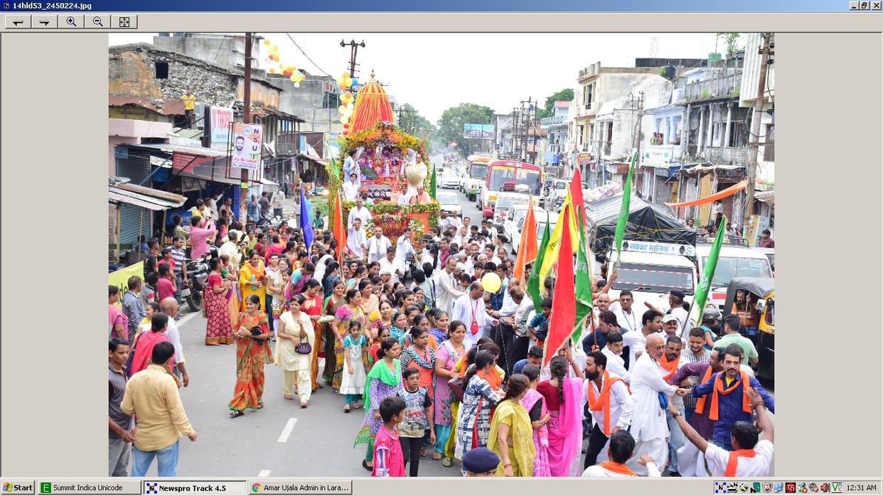 Sri Jagannath Rath Yatra out of fanfare