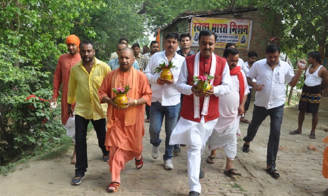 Keshav Maurya blamed SP to capture free plots