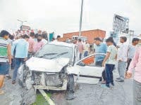 Car-three wheeler 2 killed 17 injured in the clash, Kurukshetra